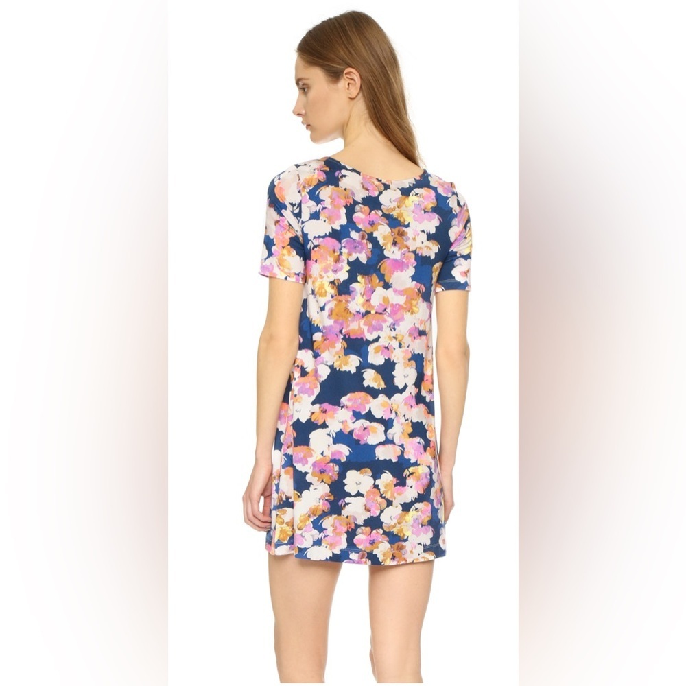 Yumi Kim shift T-shirt style floral Bloom Dress Sz M - Picture 8 of 8